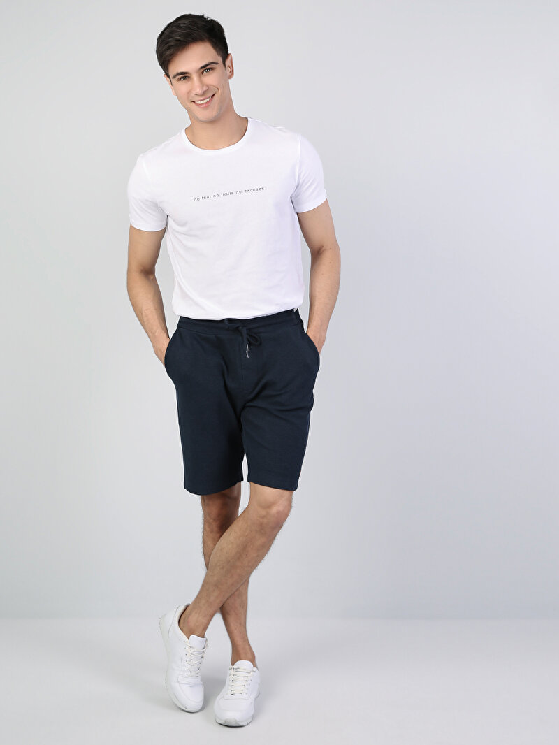 Afișați detalii pentru Barbati Albastru Marin Short / Pantaloni Scurti