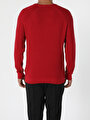 thumb-Afișați detalii pentru Pulover De Barbati Roşu Regular Fit  Cl1054867