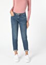 thumb-Afișați detalii pentru Pantaloni De Dama Denim Boyfriend Fit 893 Julia Cl1056329