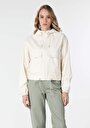 thumb-Afișați detalii pentru Jacheta De Dama Ecru Regular Fit  Cl1057282