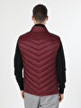 thumb-Afișați detalii pentru Vesta De Barbati Bordo Slim Fit  Cl1045390
