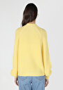thumb-Afișați detalii pentru Pulover De Dama Galben Regular Fit  Cl1055303