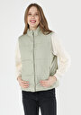 thumb-Afișați detalii pentru Vesta De Dama Verde Regular Fit  Cl1062210