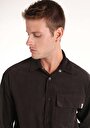 thumb-Afișați detalii pentru Cămașă Comfort Fit Cămașă Drept Bărbați Antracit Cămașă Cu Manșon Lung
