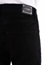 thumb-Afișați detalii pentru Blugi Negri Pentru Bărbați Cu Talie Dreaptă Cu Talie Dreaptă