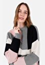 thumb-Afișați detalii pentru Pulover De Dama Multicolor Regular Fit  Cl1067477