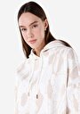 thumb-Afișați detalii pentru Hanorac Alb Pentru Femei Comfort Fit