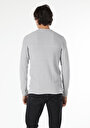 thumb-Afișați detalii pentru Pulover De Barbati Gri Slim Fit  Cl1057258