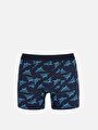 thumb-Afișați detalii pentru Modern Fit Boxer Bleumarin Pentru Bărbați