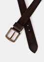 thumb-Afișați detalii pentru Curea De Barbati Maro Modern Fit  Cl1072664