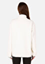 thumb-Afișați detalii pentru Hanorac / Bluza De Dama Ecru Regular Fit  Cl1071105