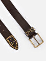 thumb-Afișați detalii pentru Curea Maro Pentru Femei