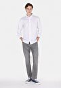 thumb-Afișați detalii pentru Camasa Cu Maneca Lunga De Barbati Alb Regular Fit  Cl1073846