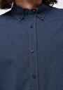 thumb-Afișați detalii pentru Camasa Cu Maneca Lunga De Barbati Albastru Marin Regular Fit  Cl1073845