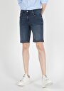 thumb-Afișați detalii pentru Short / Pantaloni Scurti De Barbati Denim Straight Fit 044 Karl Cl1059344