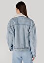thumb-Afișați detalii pentru Jacheta De Dama Denim Regular Fit  Cl1065558