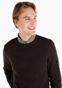 thumb-Afișați detalii pentru Pulover De Barbati Maro Regular Fit  Cl1065803