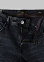 thumb-Afișați detalii pentru Blugi Din Denim Pentru Bărbați Cu Talie Joasă Și Talie İngustă Slim Fit