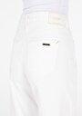 thumb-Afișați detalii pentru Blugi Albi Pentru Femei Regular Fit