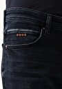 thumb-Afișați detalii pentru Blugi Din Denim Pentru Bărbați Cu Talie Joasă Și Talie İngustă Slim Fit