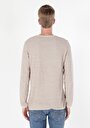 thumb-Afișați detalii pentru Pulover De Barbati Bej Regular Fit  Cl1056038
