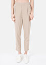 thumb-Afișați detalii pentru Pantaloni De Dama Bej Regular Fit  Cl1068239
