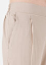 thumb-Afișați detalii pentru Pantaloni De Dama Bej Regular Fit  Cl1068239