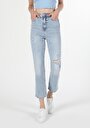 thumb-Afișați detalii pentru Pantaloni De Dama Denim Straight Fit 884 Lauren Cl1059293