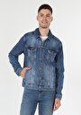 thumb-Afișați detalii pentru Jacheta De Barbati Denim Regular Fit  Cl1060621