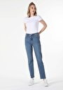 thumb-Afișați detalii pentru Pantaloni De Dama Denim Boyfriend Fit 893 Julia Cl1043090