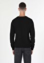thumb-Afișați detalii pentru Pulover De Barbati Negru Regular Fit  Cl1046786