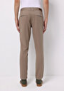 thumb-Afișați detalii pentru Pantaloni De Barbati Bej Slim Fit  Cl1049749