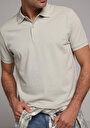 thumb-Afișați detalii pentru Tricou Polo Cu Maneca Scurta De Barbati Verde Regular Fit  Cl1073960