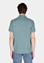 thumb-Afișați detalii pentru Tricou Polo Cu Maneca Scurta De Barbati Verde Regular Fit  Cl1073960