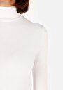 thumb-Afișați detalii pentru Pulover De Dama Alb Slim Fit  Cl1070208