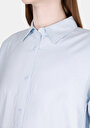 thumb-Afișați detalii pentru Camasa Cu Maneca Lunga De Dama Albastru Relaxed Fit  Cl1068538