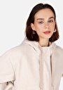 thumb-Afișați detalii pentru Jacheta De Dama Ecru Comfort Fit  Cl1070952