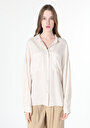 thumb-Afișați detalii pentru Camasa Cu Maneca Lunga De Dama Bej   Cl1061046