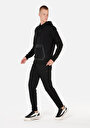 thumb-Afișați detalii pentru Pantaloni De Trening De Barbati Negru Regular Fit  Cl1070729