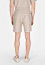 thumb-Afișați detalii pentru Short / Pantaloni Scurti De Barbati Bej Regular Fit  Cl1074140