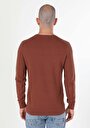 thumb-Afișați detalii pentru Pulover De Barbati Portocaliu Regular Fit  Cl1046786