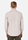 thumb-Afișați detalii pentru Camasa Cu Maneca Lunga De Barbati Alb Regular Fit  Cl1072116