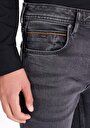 thumb-Afișați detalii pentru Blugi Din Denim Pentru Bărbați Cu Talie Dreaptă