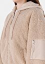 thumb-Afișați detalii pentru Jacheta De Dama Bej Regular Fit  Cl1072358