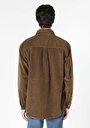 thumb-Afișați detalii pentru Camasa Cu Maneca Lunga De Barbati Maro   Cl1059760