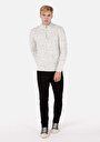 thumb-Afișați detalii pentru Pulover De Barbati Ecru Slim Fit  Cl1071050