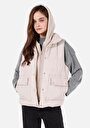 thumb-Afișați detalii pentru Vesta De Dama Bej Regular Fit  Cl1070319