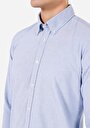 thumb-Afișați detalii pentru Camasa Cu Maneca Lunga De Barbati Albastru Slim Fit  Cl1071394