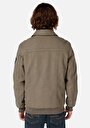 thumb-Afișați detalii pentru Jacheta De Barbati Kaki Slim Fit  Cl1066707