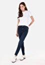 thumb-Afișați detalii pentru Pantaloni De Dama Albastru Skinny Fit 760 Diana Cl1071500